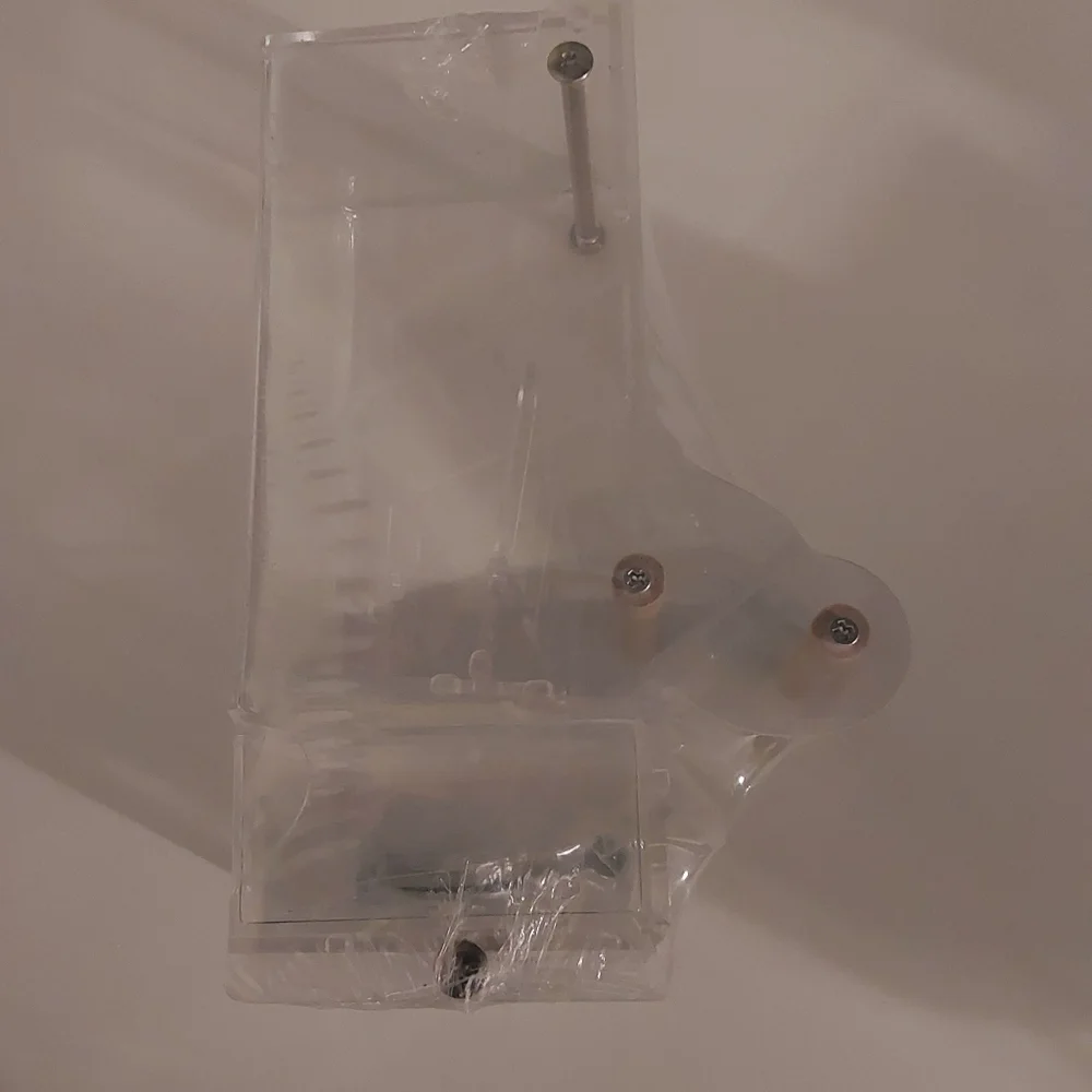 Transparent food container cage no mess automatic bird feeder (111)